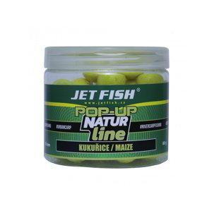 Jet Fish Boilie Natur Line POP UP Kukuřice Průměr: 12mm