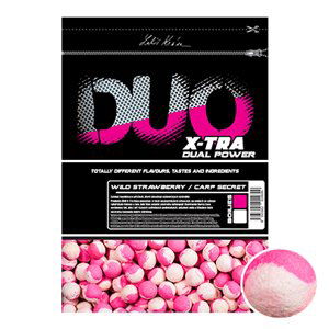 LK Baits Boilies Duo XTra Wild StrawberryCarp Secret Hmotnost: 1kg, Průměr: 24mm