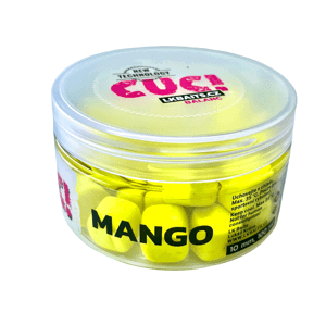 LK Baits CUC! Nugget Balanc Fluoro 10mm 100ml Průměr: 10mm, Příchuť: Mango