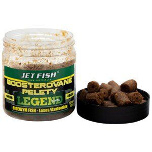 Jet Fish Boosterované Pelety Legend Range Bioenzym Fish Losos Asa 250ml Průměr: 12mm