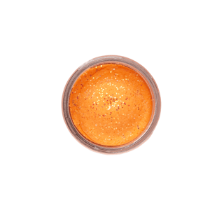 Berkley Těsto PowerBait Natural Glitter Trout Bait Varianta: Orange Garlic Glitter