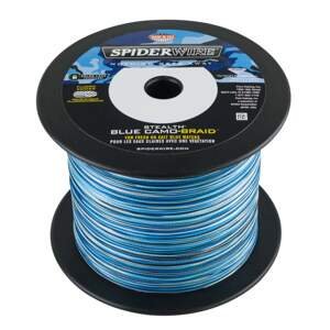 Spiderwire Pletená Šnůra Stealth Smooth x8 Blue Camo 1m Nosnost: 6 kg, Průměr: 0,07mm