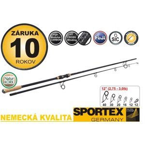 Sportex Prut Paragon Carp Old School 3,66m 3lb  2-díl