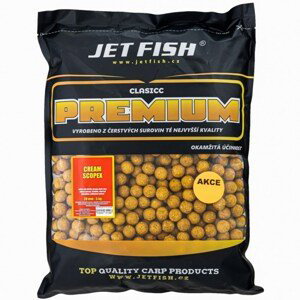 Jet Fish Boilie Premium Clasicc Cream / Scopex Hmotnost: 5kg, Průměr: 20mm