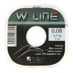 Broline Šňůra W-LINE 7m Nosnost: 4,7kg, Průměr: 0,08mm