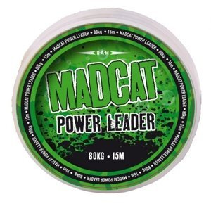 MadCat Pletená Šňůra Power Leader - 15m Varianta: 80 kg