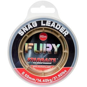 Starbaits Šokový Vlasec Fury Snag Leader Délka: 80 m, Nosnost: 14,4 kg, Průměr: 0,50mm