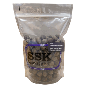 LT Baits Boilie SSK-Sausage Krill Hmotnost: 1kg, Průměr: 20mm