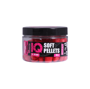 LK Baits IQ Soft Pellets 40g 8 14mm Hmotnost: 40g, Průměr: 8-14mm, Příchuť: Třešeń