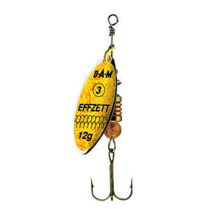 Dam Třpytka Effzett Predator Spinner Reflex Yellow Hmotnost: 4g, Velikost: 1