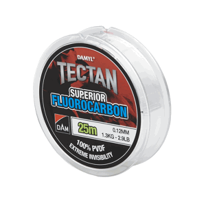 Dam Fluorocarbon Damyl Tectan Superior Fluorocarbon 25 m Nosnost: 5,4kg, Průměr: 0,28mm