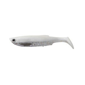 Savage Gear Gumová Nástraha 3D Bleak Paddle Tail 8g 10cm Barva: WHITE SILVER, Délka cm: 10cm