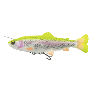 Savage Gear Gumová Nástraha 4D Linethru Pulsetail Trout Slow Sink Lemon Trout Délka cm: 16cm