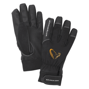 Savage Gear Rukavice All Weather Glove Black Barva: Black, Velikost: M