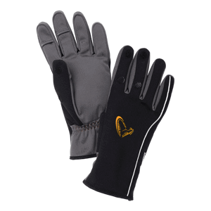 Savage Gear Rukavice Softshell Winter Glove Black Velikost: L