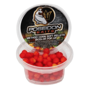 Poseidon Baits Soft Pellet Fluo 10mm 50g Hmotnost: 50g, Průměr: 10mm, Příchuť: Jahoda