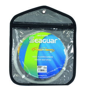 Seaguar Seguar Big Game Fluorocarbon 0,81mm - 1,38mm /15m Varianta: Průměr  0,81 mm, 85 lbs, 38,6 Kg - 15m