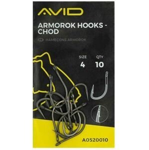 Avid Carp Háčky Armorok Hooks Chod Barbed Velikost háčku: #4