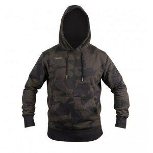 Avid Carp Mikina Distortion Camo Hoodie Velikost: XL