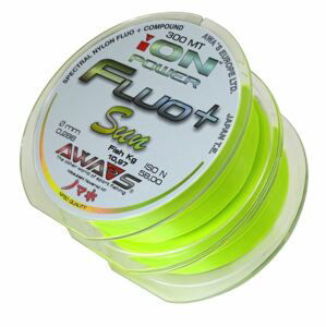 AWAS Vlasec Ion Power Fluo+ Sun 600m - 2x300m Nosnost: 19,9kg, Průměr: 0,37mm