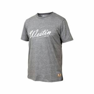 Westin Tričko Old School T-Shirt Grey Melange Velikost: M