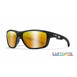 WILEY X Polarizované Sluneční Brýle ASPECT CaptivateLifestyle Series Matný Černý Rám