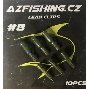 AzFishing Závěsky Lead Clips Velikost: #8