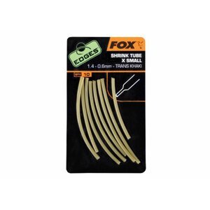 Fox Smršťovací hadičky Edges Shrink Tube 10ks Velikost: XS 1.4 - 0.6 Khaki