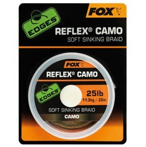 Fox Splétaná Šňůra Edges Reflex Soft Sinking Braid Camo 20m Varianta: 20lb x20m