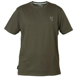 Fox Triko Collection Green Silver T Shirt Velikost: L