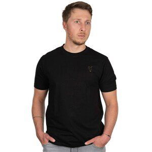 Fox Tričko Black Fox Head Logo T Shirt Velikost: XL