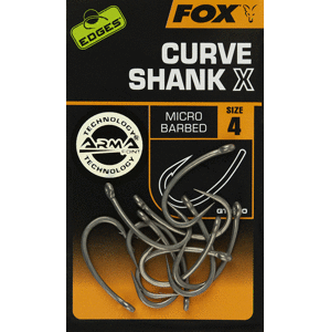 Fox Háčky Edges Curve Shank X Hooks 10ks Velikost háčku: #4