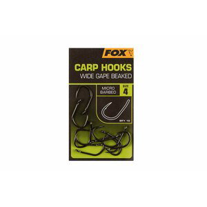 Fox Háčky Carp Hooks Wide Gape Beaked 10ks Velikost háčku: #6