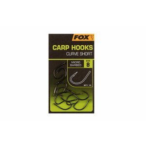 Fox Háčky Carp Hooks Curve Shank Short 10ks Velikost háčku: #4