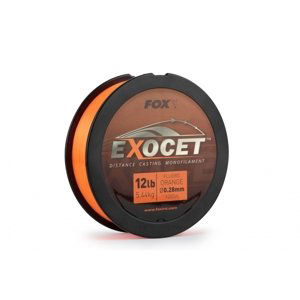 FOX Vlasec Exocet Fluoro Orange Mono 1000 m Nosnost: 12lb, Průměr: 0,28mm