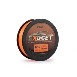 FOX Vlasec Exocet Fluoro Orange Mono 1000 m Nosnost: 14lb, Průměr: 0,30mm