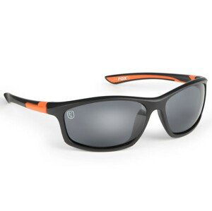 Fox Brýle Sunglasses Black Orange Grey Lense