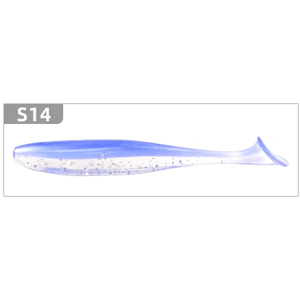 AzFishing Gumová Nástraha Shiner 7,5 cm 5ks Barva: S14, Délka cm: 7,5cm