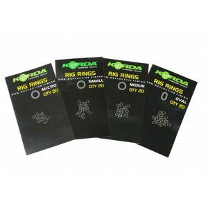 Korda Rig Ring 20 ks Varianta: X Small