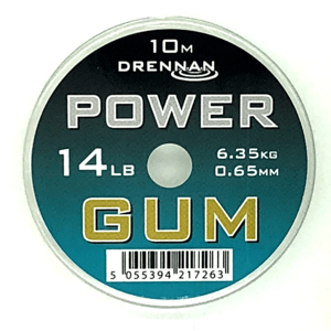 Drennan Feedrová Guma Power Gum 0,65mm 6,35kg Varianta: čirá
