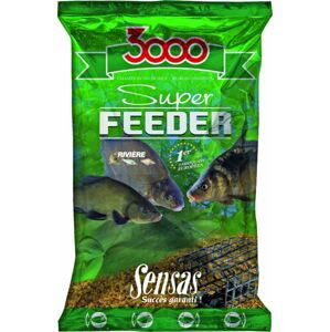 Sensas Krmení 3000 Super Feeder 1kg Příchuť: Riviere (řeka)