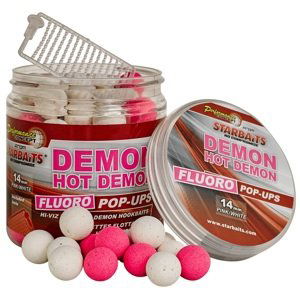 Starbaits Plovoucí Boilie Fluo Hot Demon Hmotnost: 80g, Průměr: 14mm