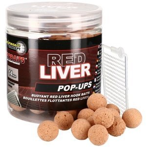 Starbaits Plovoucí Boilies Red Liver POP Tops 60g Hmotnost: 60g, Průměr: 14mm