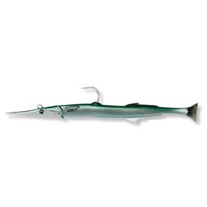 Savage GearGumová nástraha Jehlice SG 3D Needlefish Pulsetil 2+1 30cm 105g Varianta: Green Needlefish