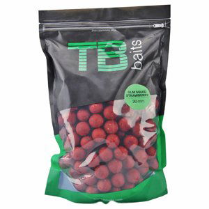 TB Baits Boilie GLM Squid Strawberry Hmotnost: 1 kg, Průměr: 20mm