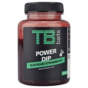 TB Baits Power Dip GLM Squid Strawberry 150ml Příchuť: GLM Squid Strawberry