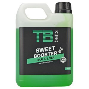 TB Baits Sweet Booster Garlic Liver Objem: 1L