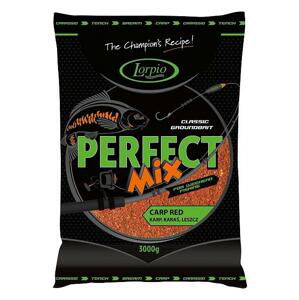 Lorpio Krmítková Směs Perfect mix 3kg Příchuť: Carp red