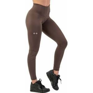 Nebbia Classic High-Waist Performance Leggings Brown XS Fitness kalhoty