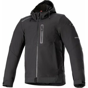 Alpinestars Neo Waterproof Hoodie Black/Black 2XL Textilní bunda